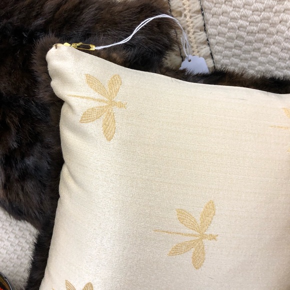 Mink throw pillow only 2 left REPURPOSED - Picture 3 of 4